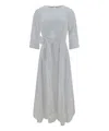 Ella Long Women's Dress In White