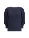 Ella Merino Wool Sweater In Multi