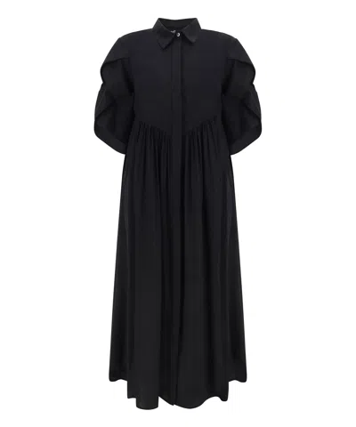 Ella Midi Dress In Black