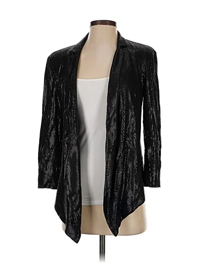 Pre-owned Ella Moss Blazer Jacket In Black