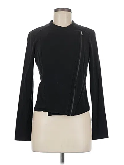 Pre-owned Ella Moss Cardigan Sweater In Black