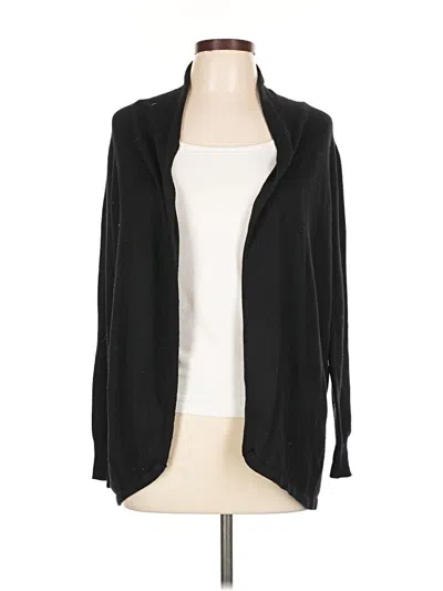 Pre-owned Ella Moss Cardigan Sweater In Black
