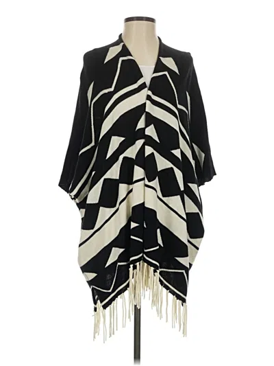 Pre-owned Ella Moss Cardigan Sweater In Black