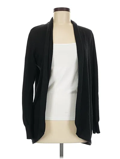 Pre-owned Ella Moss Cardigan Sweater In Black