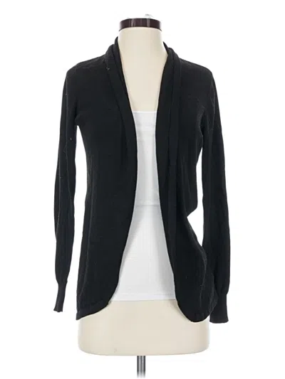 Pre-owned Ella Moss Cardigan Sweater In Black