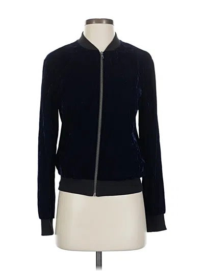 Pre-owned Ella Moss Cardigan Sweater In Blue