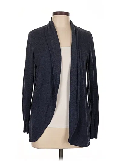 Pre-owned Ella Moss Cardigan Sweater In Gray