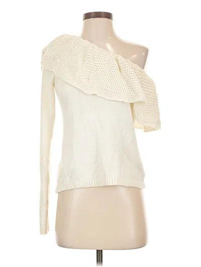 Pre-owned Ella Moss Cardigan Sweater In Ivory