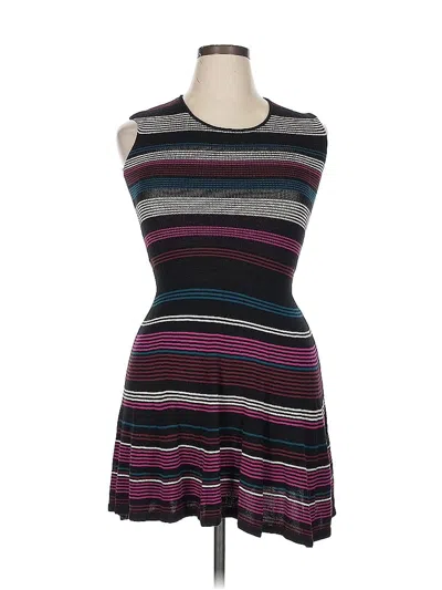 Pre-owned Ella Moss Casual Dress In Black