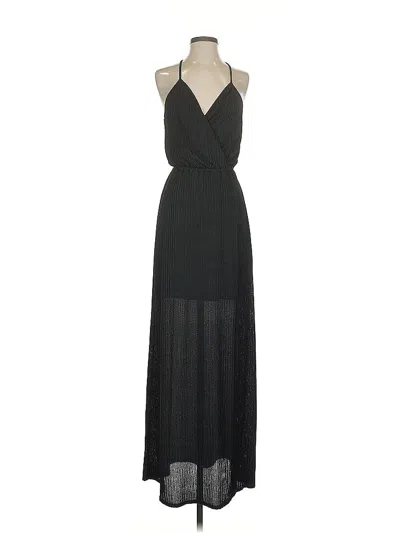 Pre-owned Ella Moss Casual Dress In Black