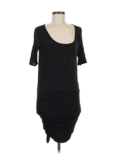 Pre-owned Ella Moss Casual Dress In Black
