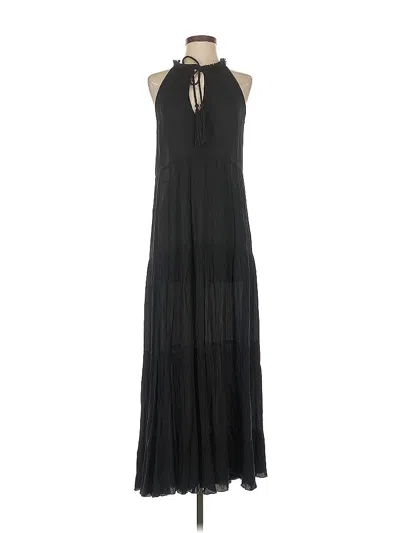 Pre-owned Ella Moss Casual Dress In Black