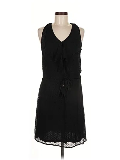 Pre-owned Ella Moss Casual Dress In Black