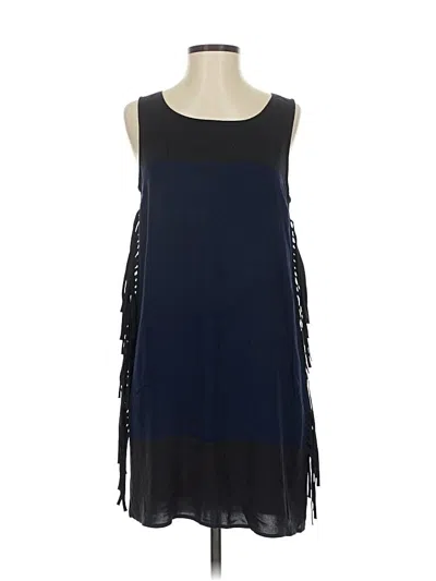 Pre-owned Ella Moss Casual Dress In Black