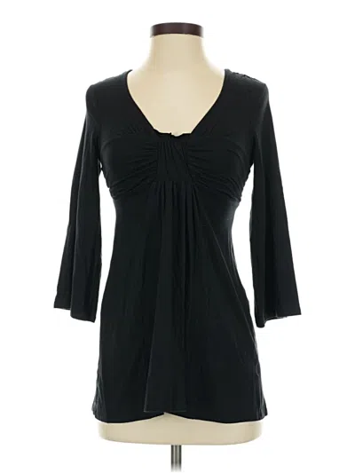 Pre-owned Ella Moss Casual Dress In Black