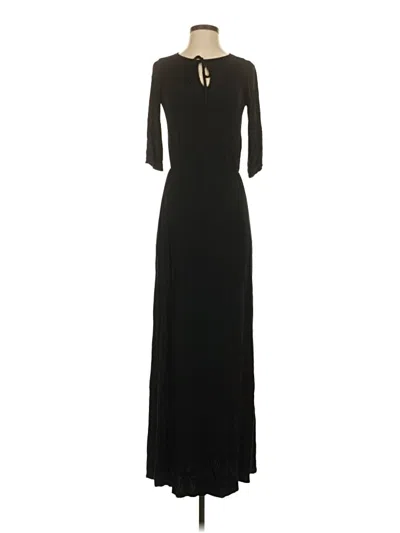 Pre-owned Ella Moss Casual Dress In Black