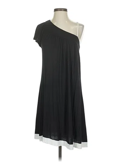 Pre-owned Ella Moss Casual Dress In Black