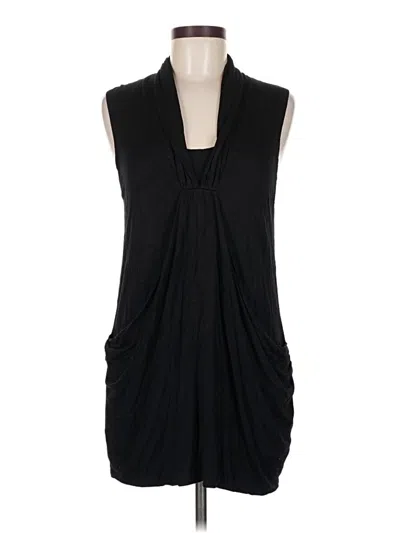Pre-owned Ella Moss Casual Dress In Black