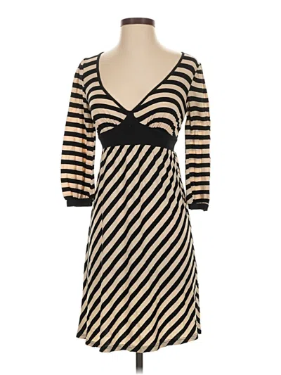 Pre-owned Ella Moss Casual Dress In Black