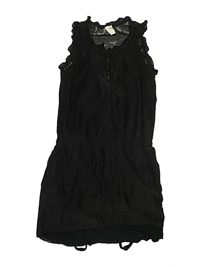 Pre-owned Ella Moss Casual Dress In Black