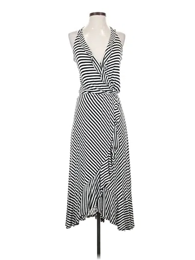 Pre-owned Ella Moss Casual Dress In Black