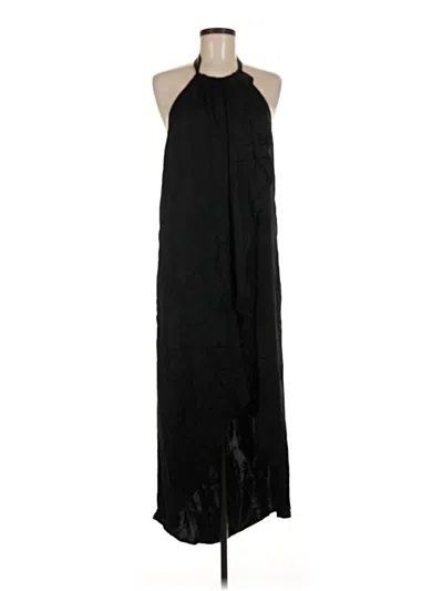 Pre-owned Ella Moss Casual Dress In Black