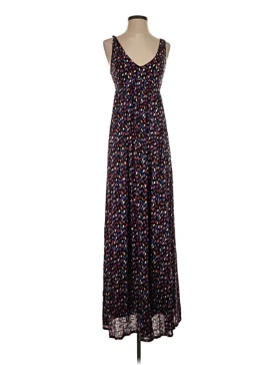 Pre-owned Ella Moss Casual Dress In Black
