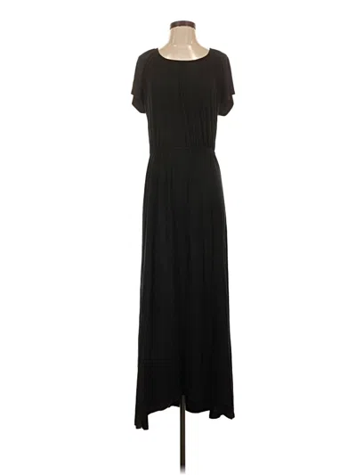 Pre-owned Ella Moss Casual Dress In Black