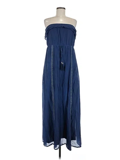 Pre-owned Ella Moss Casual Dress In Blue