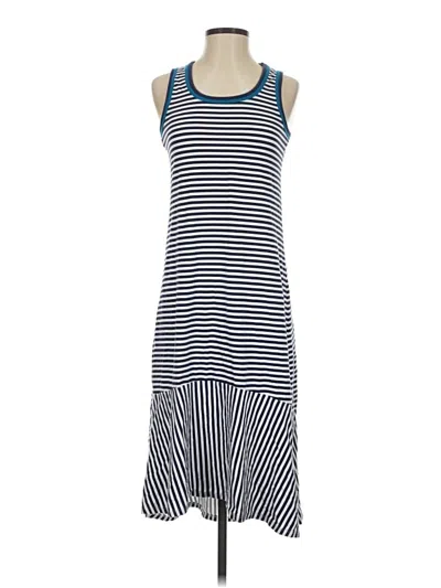 Pre-owned Ella Moss Casual Dress In Blue