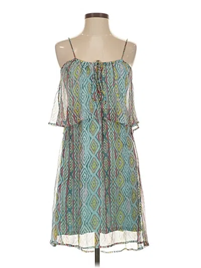 Pre-owned Ella Moss Casual Dress In Blue