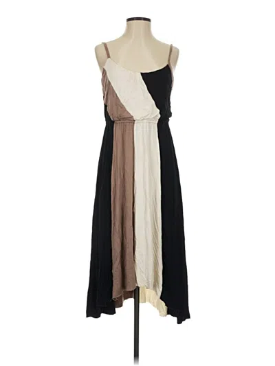 Pre-owned Ella Moss Casual Dress In Brown