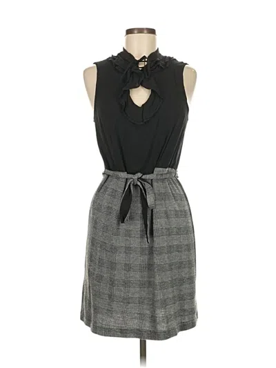 Pre-owned Ella Moss Casual Dress In Gray
