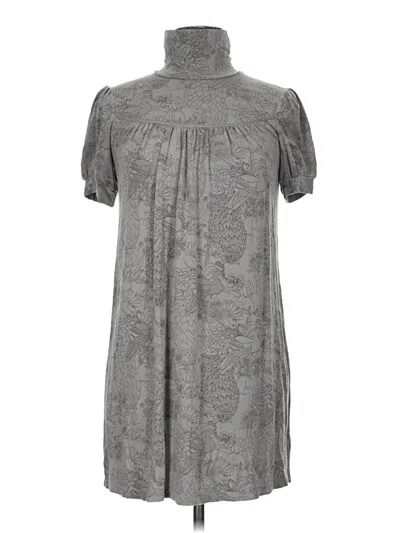 Pre-owned Ella Moss Casual Dress In Gray