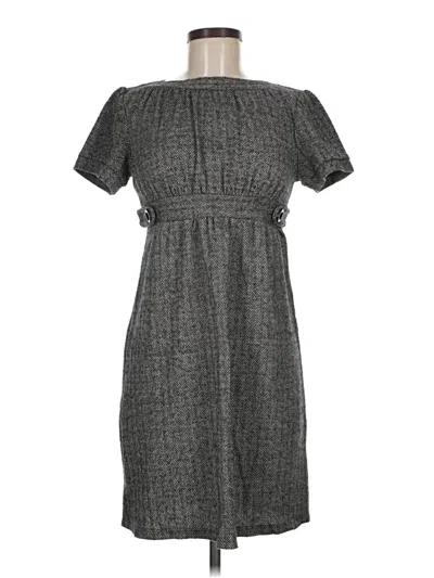 Pre-owned Ella Moss Casual Dress In Gray