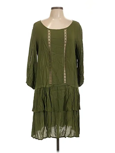Pre-owned Ella Moss Casual Dress In Green