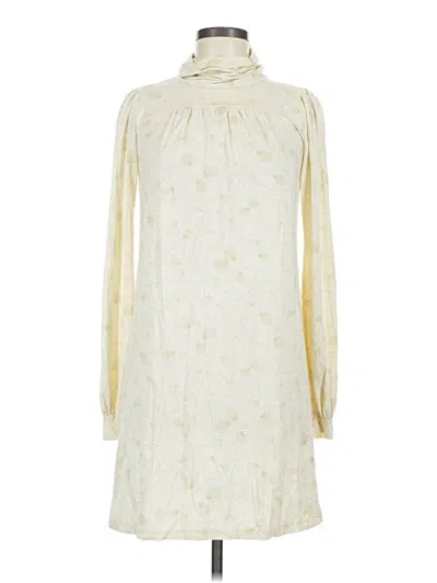 Pre-owned Ella Moss Casual Dress In Ivory