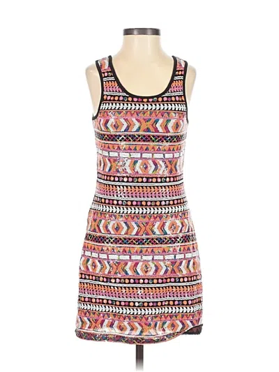 Pre-owned Ella Moss Casual Dress In Orange