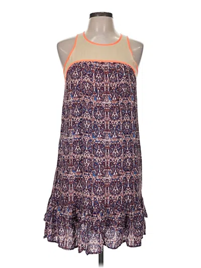 Pre-owned Ella Moss Casual Dress In Purple