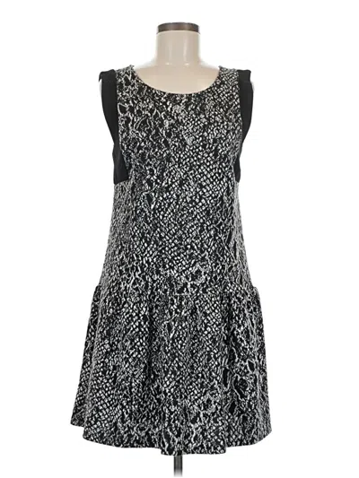Pre-owned Ella Moss Casual Dress In Silver