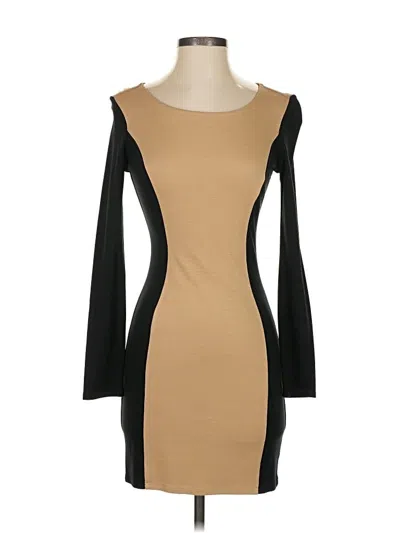 Pre-owned Ella Moss Casual Dress In Tan