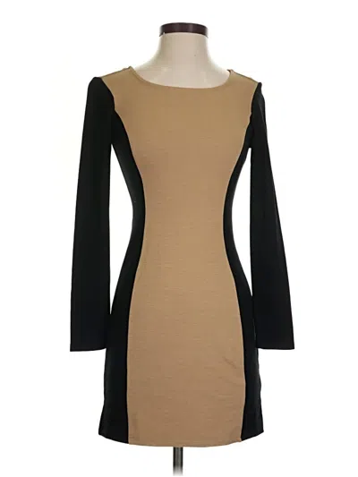 Pre-owned Ella Moss Casual Dress In Tan