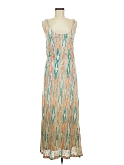 Pre-owned Ella Moss Casual Dress In Teal