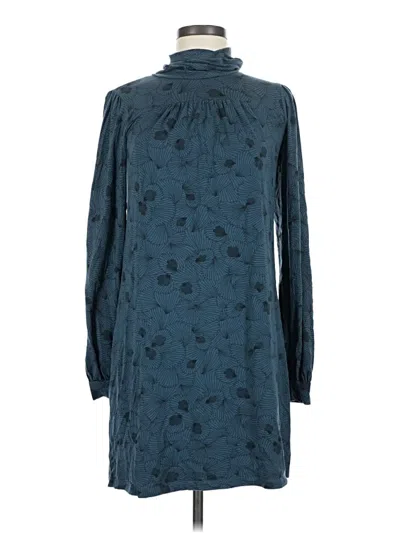 Pre-owned Ella Moss Casual Dress In Teal