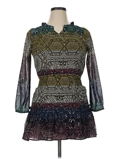 Pre-owned Ella Moss Casual Dress In Teal