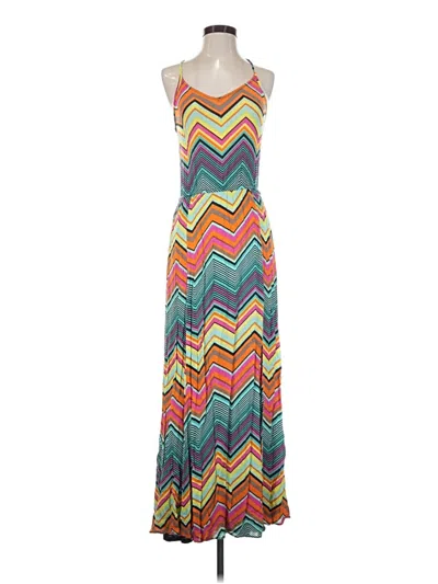 Pre-owned Ella Moss Casual Dress In Teal