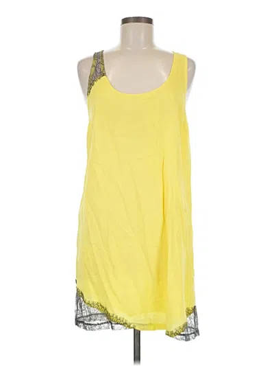 Pre-owned Ella Moss Casual Dress In Yellow