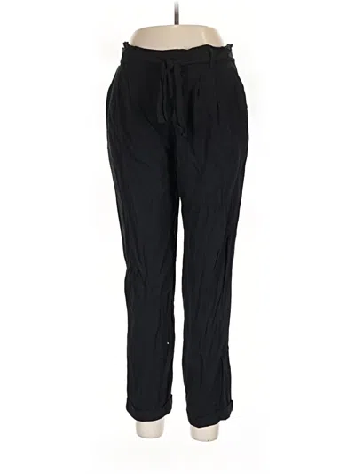 Pre-owned Ella Moss Casual Pants In Black