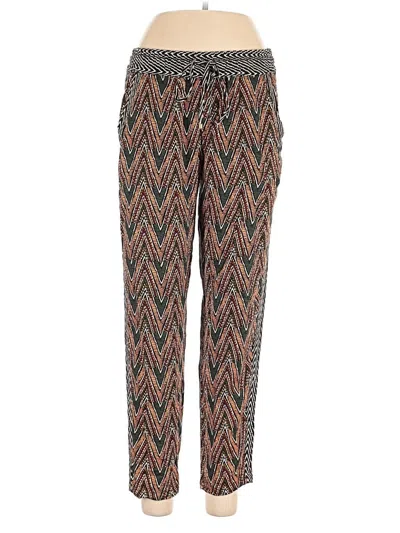 Pre-owned Ella Moss Casual Pants In Brown