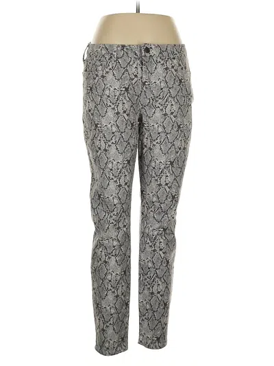 Pre-owned Ella Moss Casual Pants In Gray